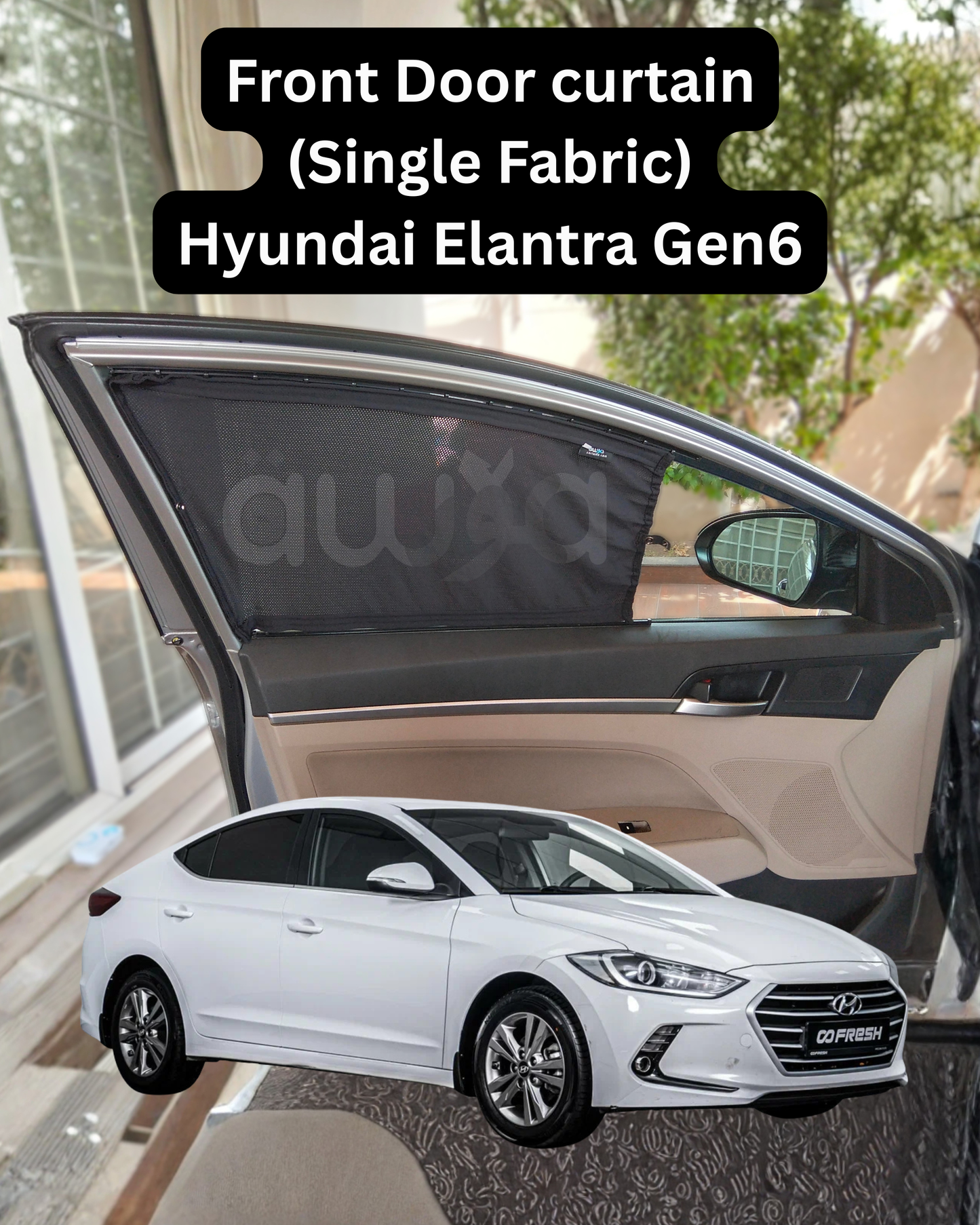 Cortinas para Hyundai Elantra Gen6 (2021 - 2023)