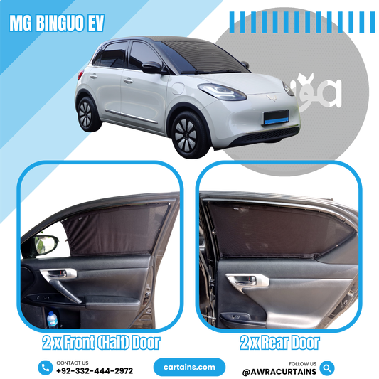 MG Binguo EV Gen1 (2026) Curtains - Cartains