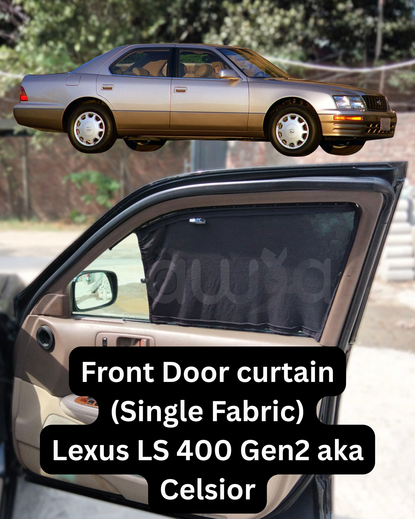Lexus LS 400 Gen2 también conocido como Celsior (1995 - 2000) Cortinas
