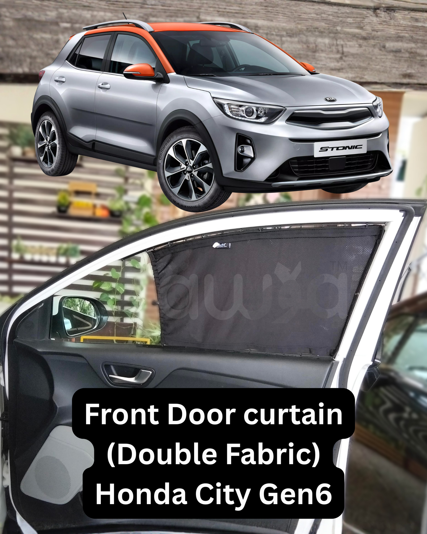 Kia Stonic Gen1 (2021 - 2025) Curtains - Cartains