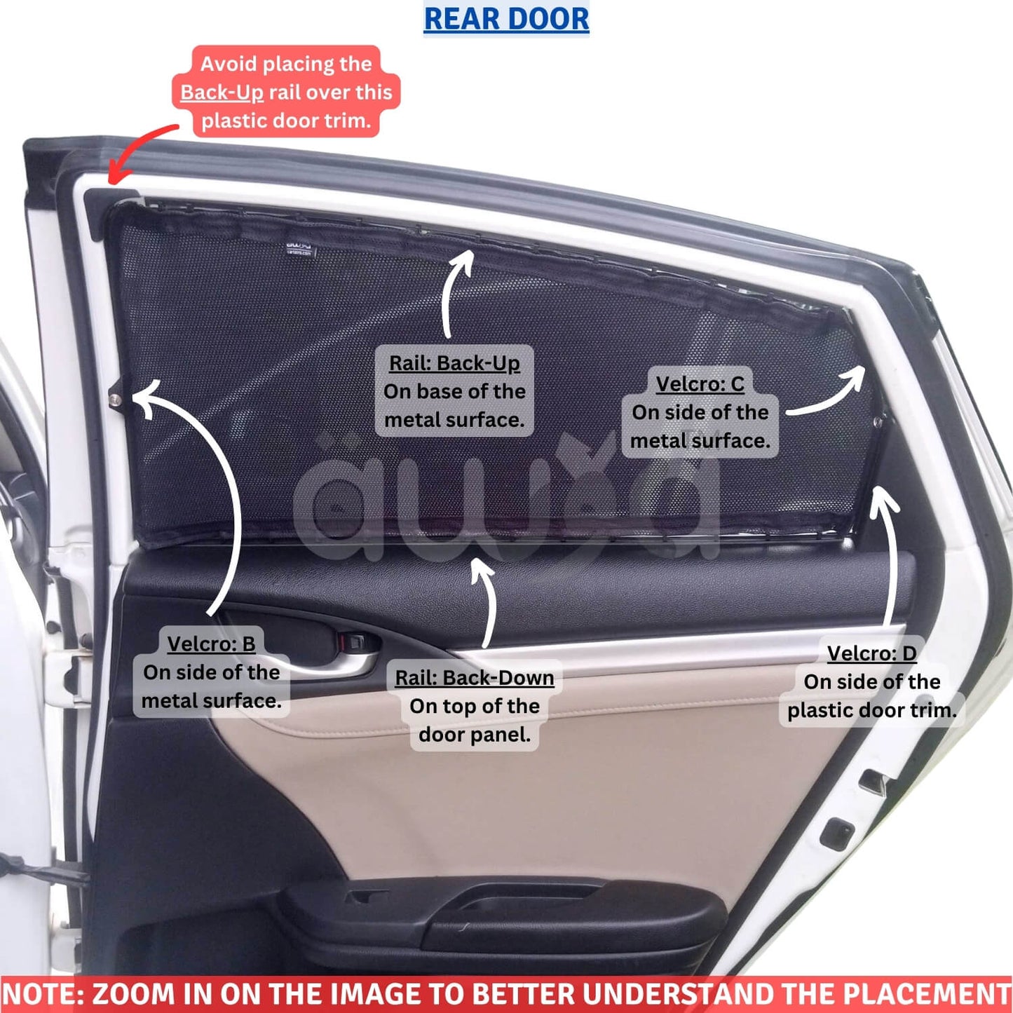 Honda Civic Gen10 (2016 - 2021) Curtains