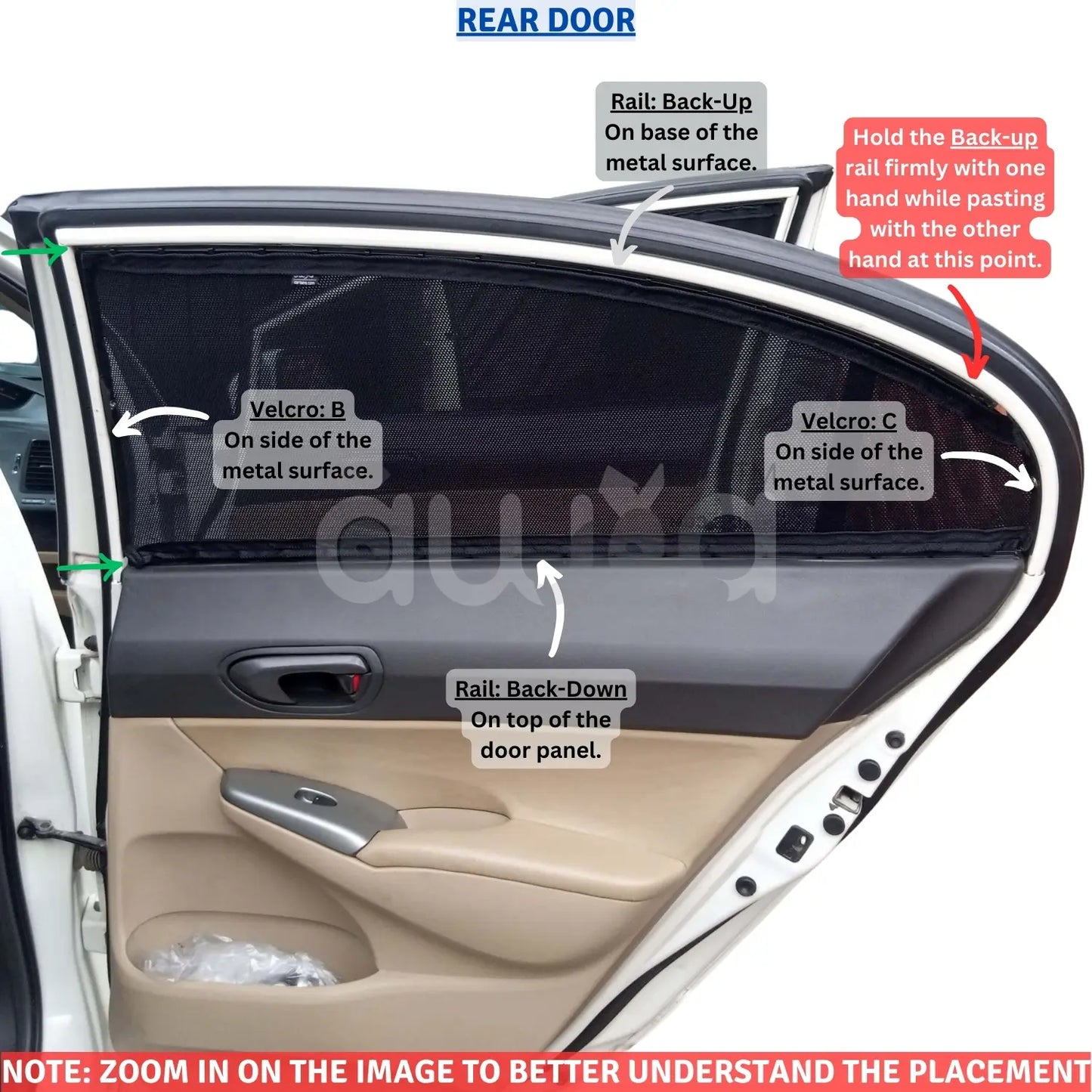 Honda Civic Gen8 (2006 - 2011) Curtains