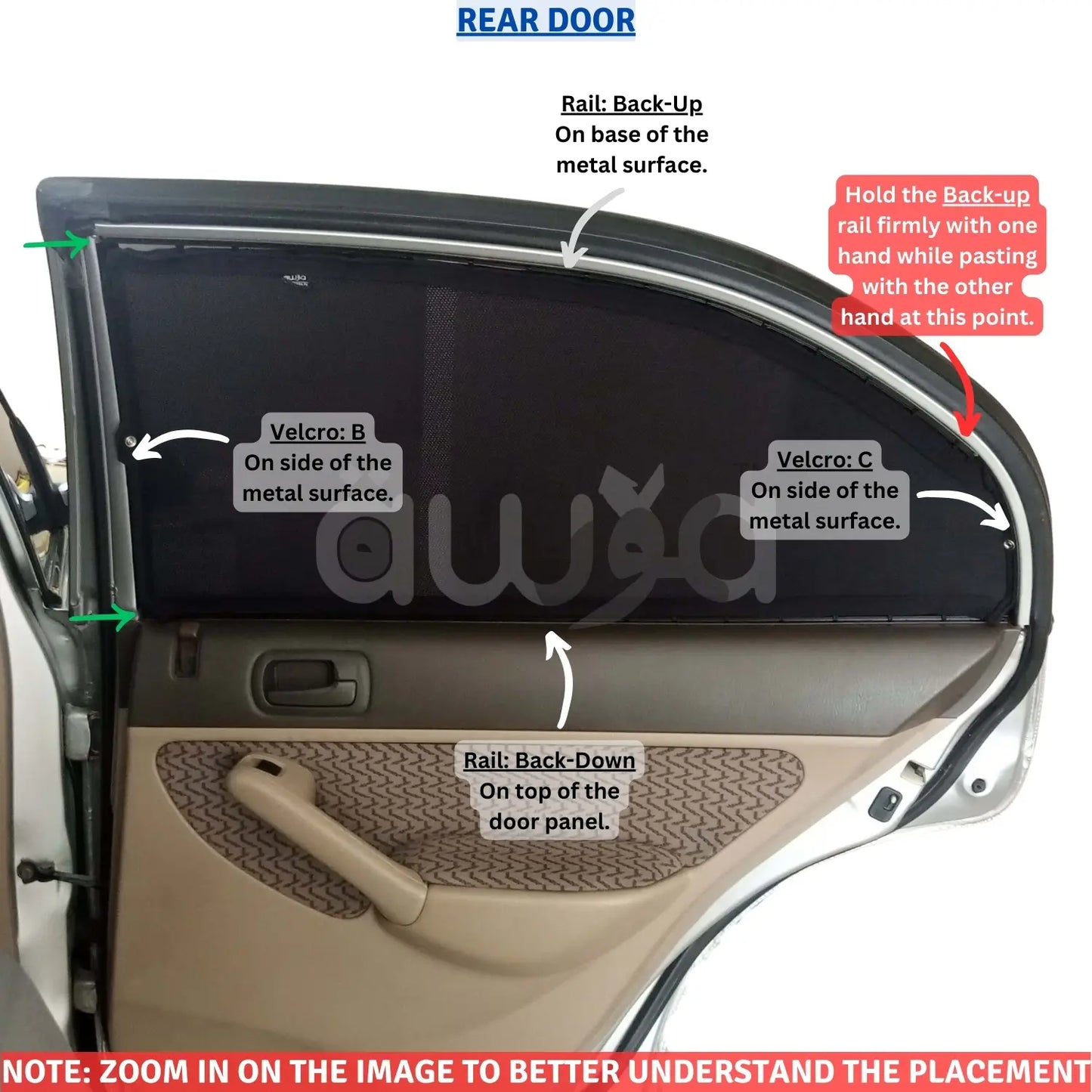 Honda Civic Gen7 (2001 - 2005) Curtains