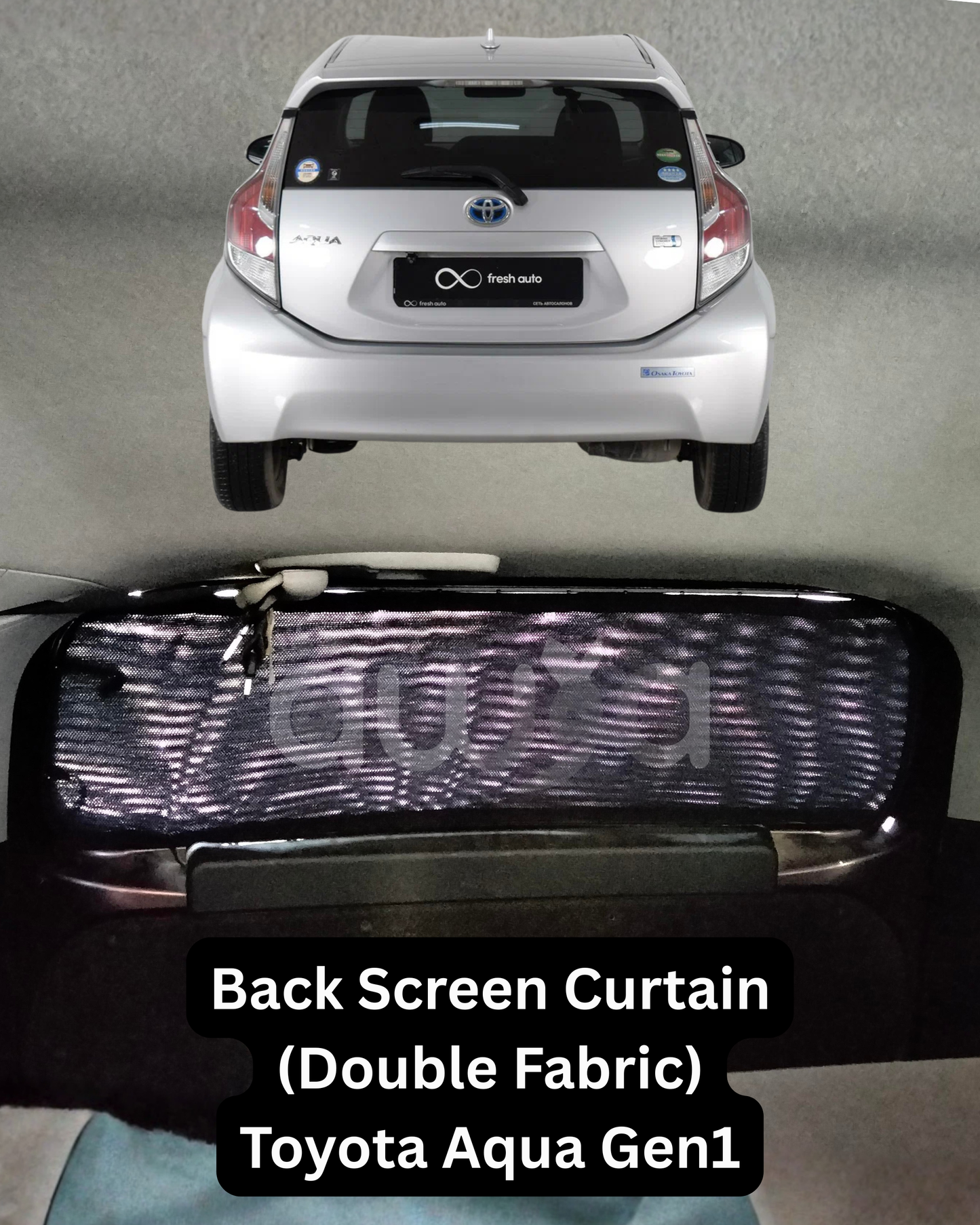 Cortinas para Toyota Aqua Gen1 (2011 - 2021)