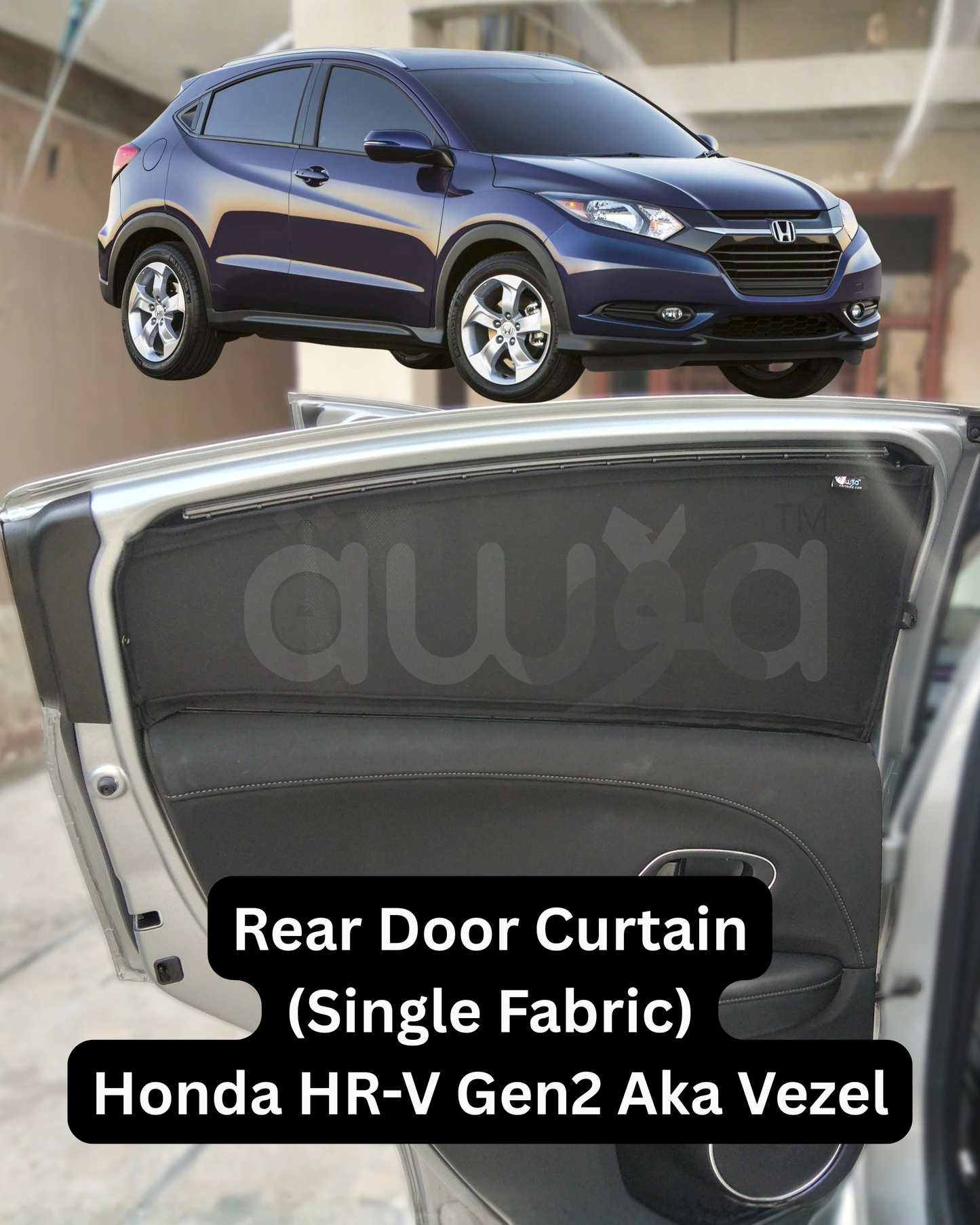 Cortinas Honda HR-V Gen2 también conocido como Vezel (2016 - 2022)