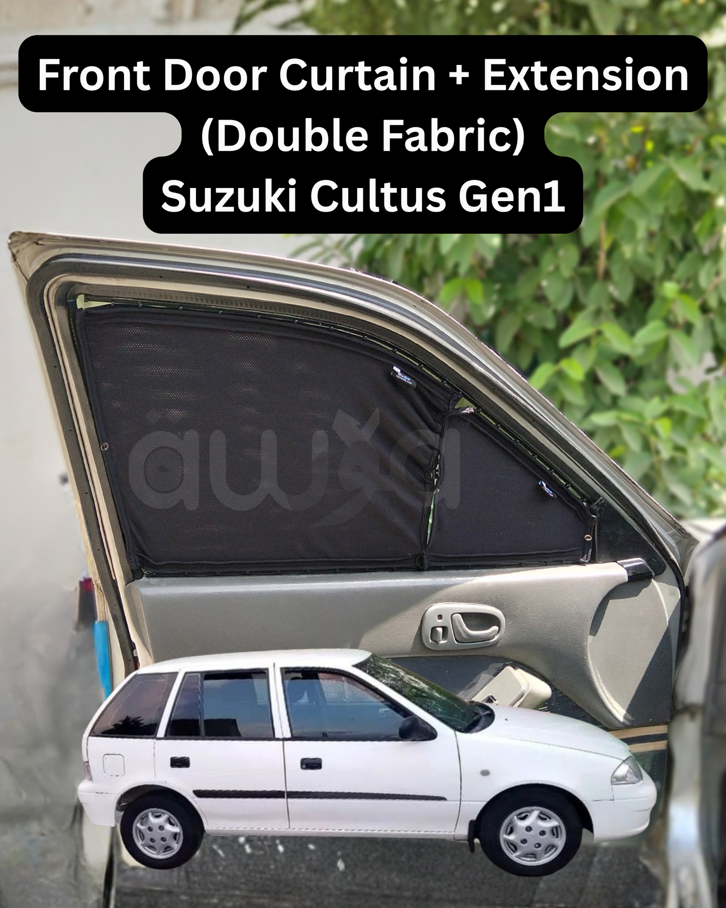 Cortinas para Suzuki Cultus Gen1 (2000 - 2017)