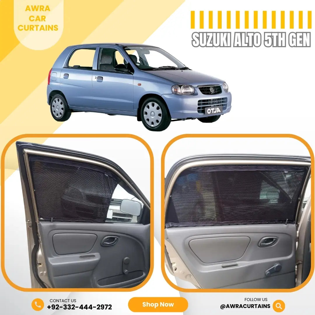 Suzuki Alto Gen5 (2000 - 2012) Curtains