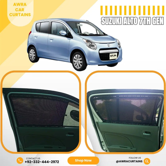 Suzuki Alto Gen7 (2009 - 2014) Curtains