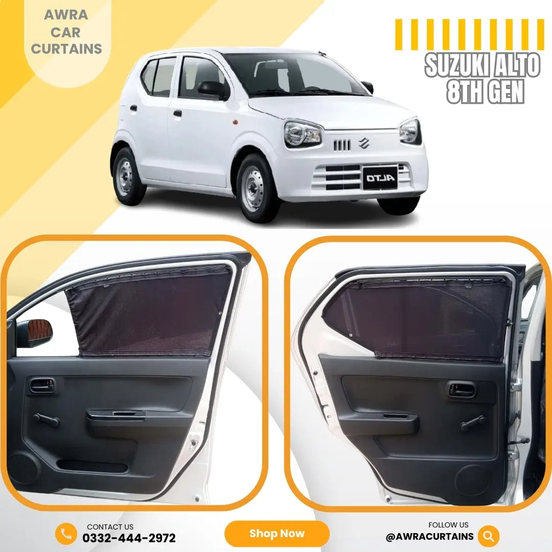 Suzuki Alto Gen8 (2019 - 2023) Curtains