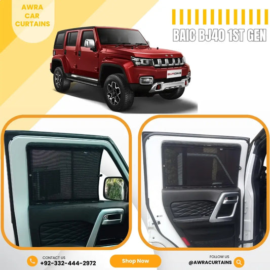 Baic BJ40 Gen1 (2022 - 2023) Curtains