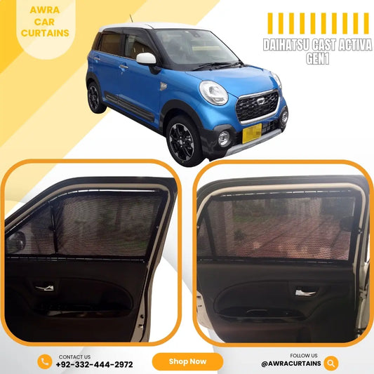 Daihatsu Cast Activa Gen1 (2015 - 2023) Curtains