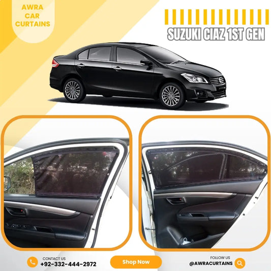 Suzuki Ciaz Gen1 (2017 - 2019) Curtains