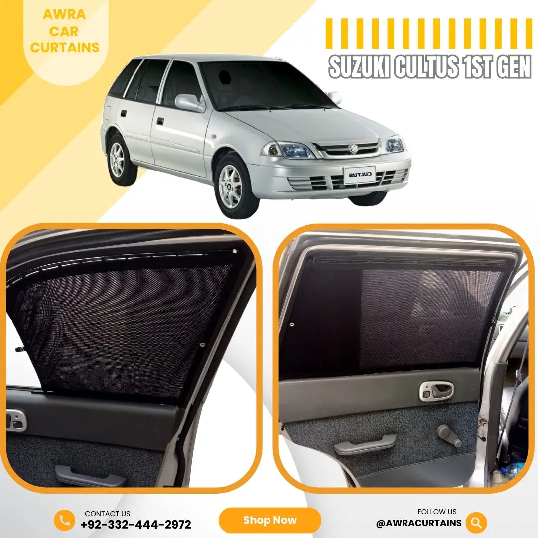 Suzuki Cultus Gen1 (2000 - 2017) Curtains