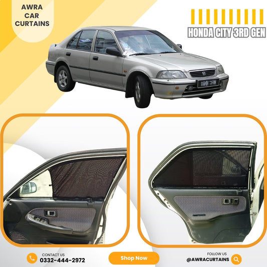 Honda City Gen3 (1996 - 2002) Curtains