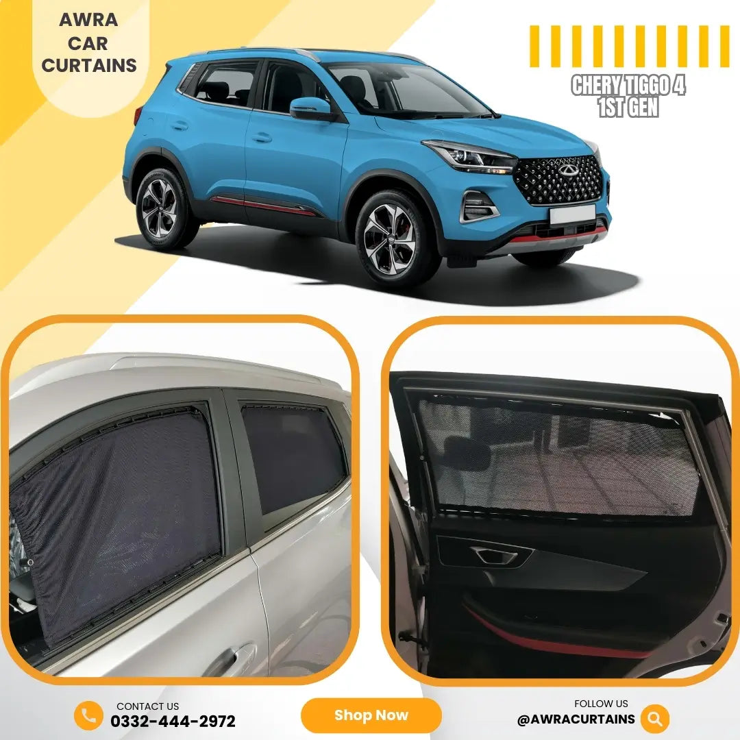 Chery Tiggo 4 Gen1 (2021 - 2023) Curtains