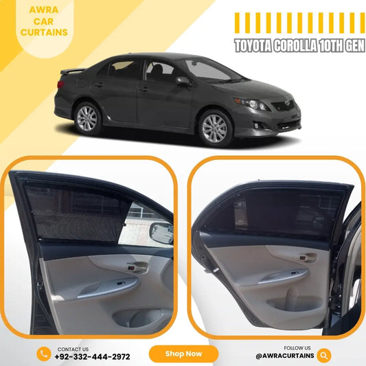 Toyota Corolla Gen10 (2008 - 2014) Curtains