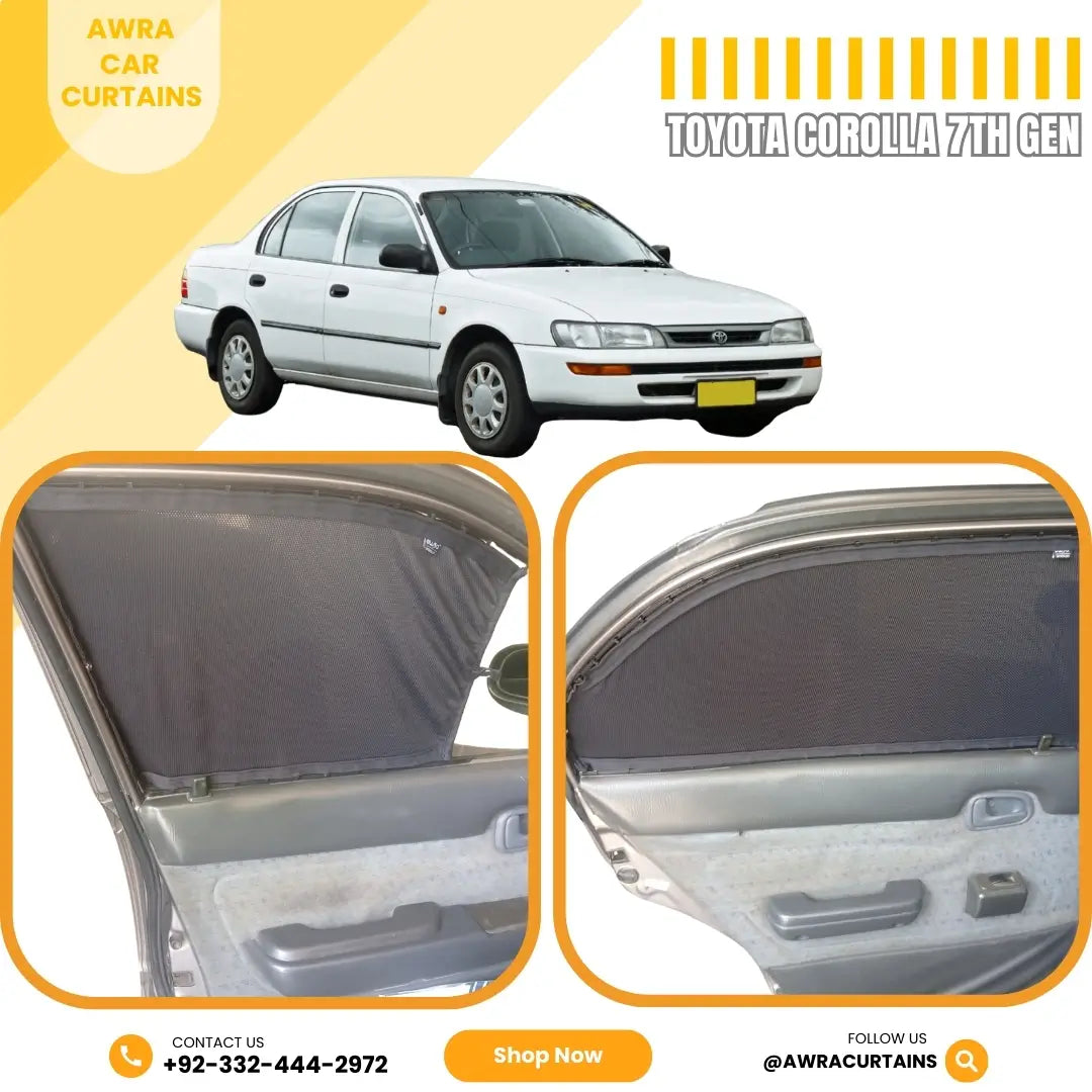 Toyota Corolla Gen7 (1991 - 1998) Curtains