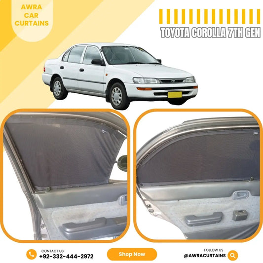 Toyota Corolla Gen7 (1991 - 1998) Curtains