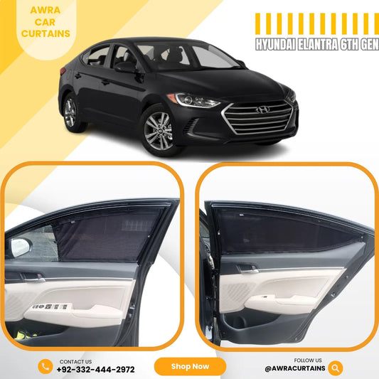 Hyundai Elantra Gen6 (2021 - 2023) Curtains