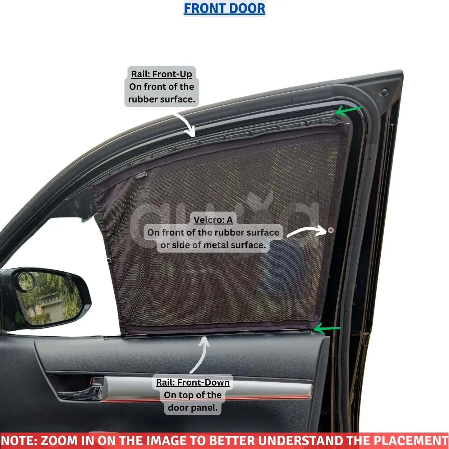 Toyota Hilux (Revo) Gen8 (2016 - 2023) Curtains