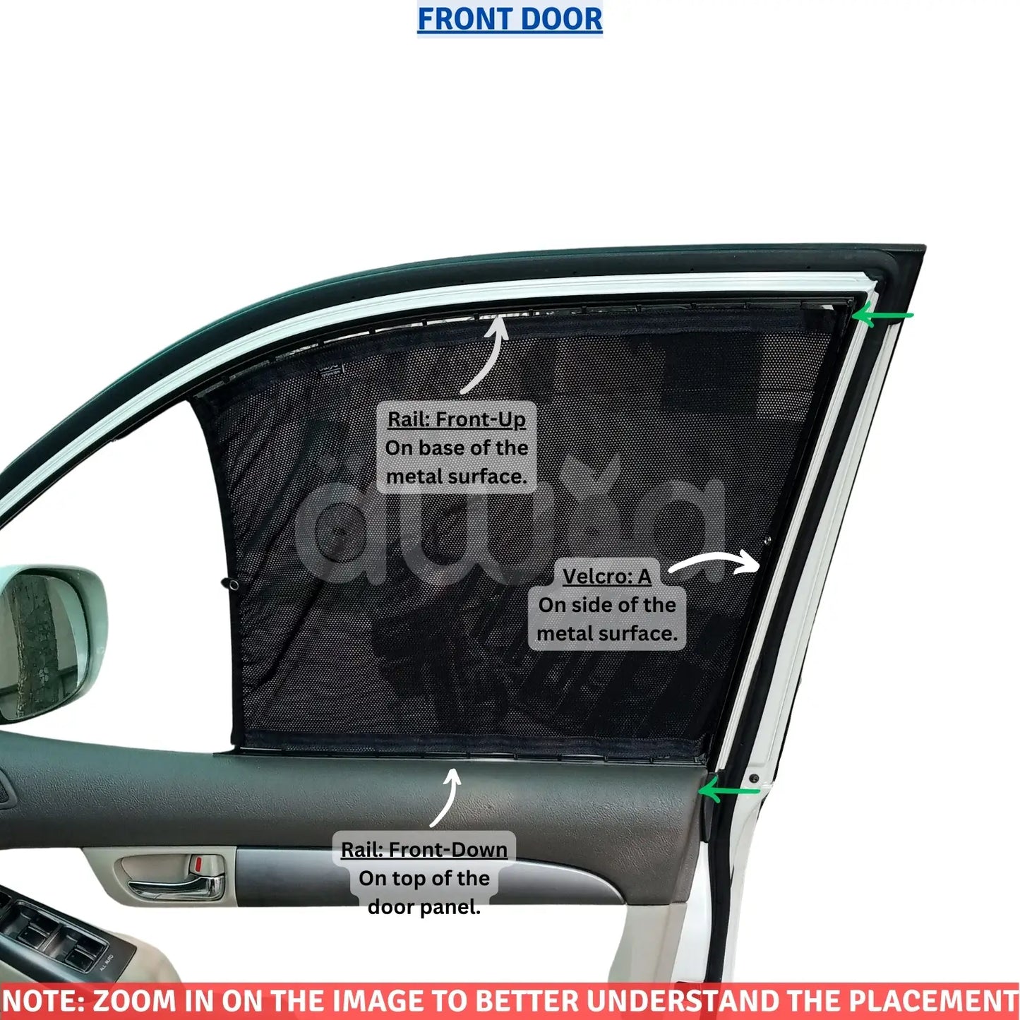 Toyota Prado J120 (2002 - 2009) Curtains