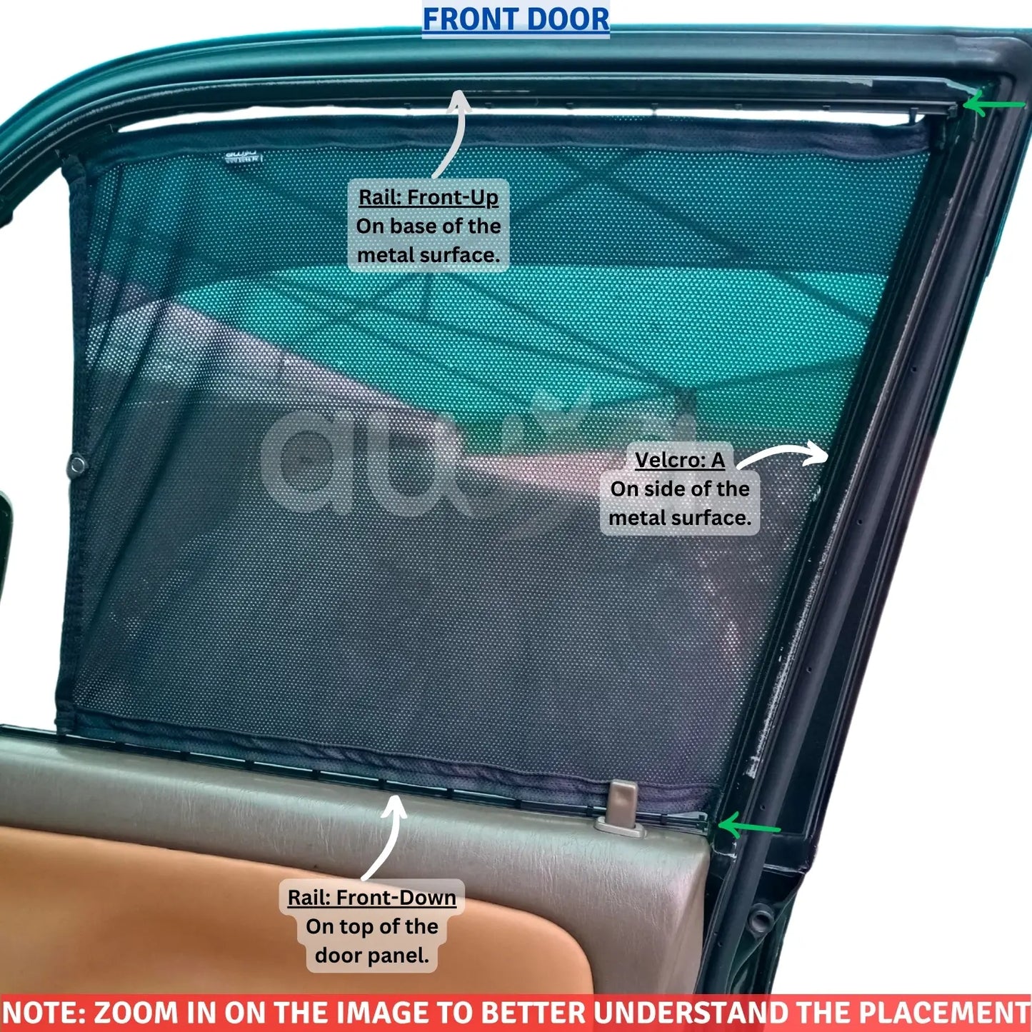 Toyota Prado J90 (1996 - 2002) Curtains