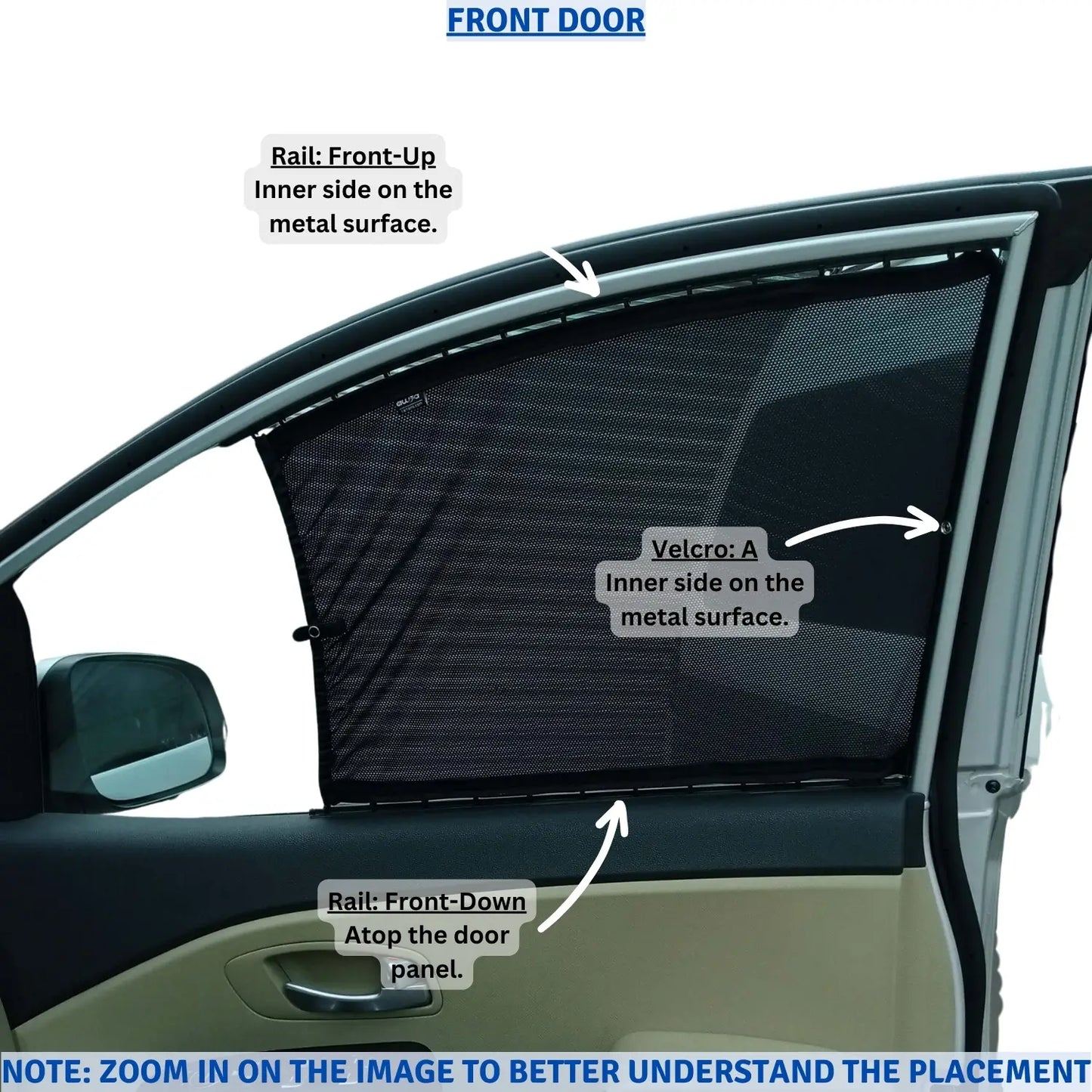 Kia Carnival Gen3 (2018 - 2020) Curtains