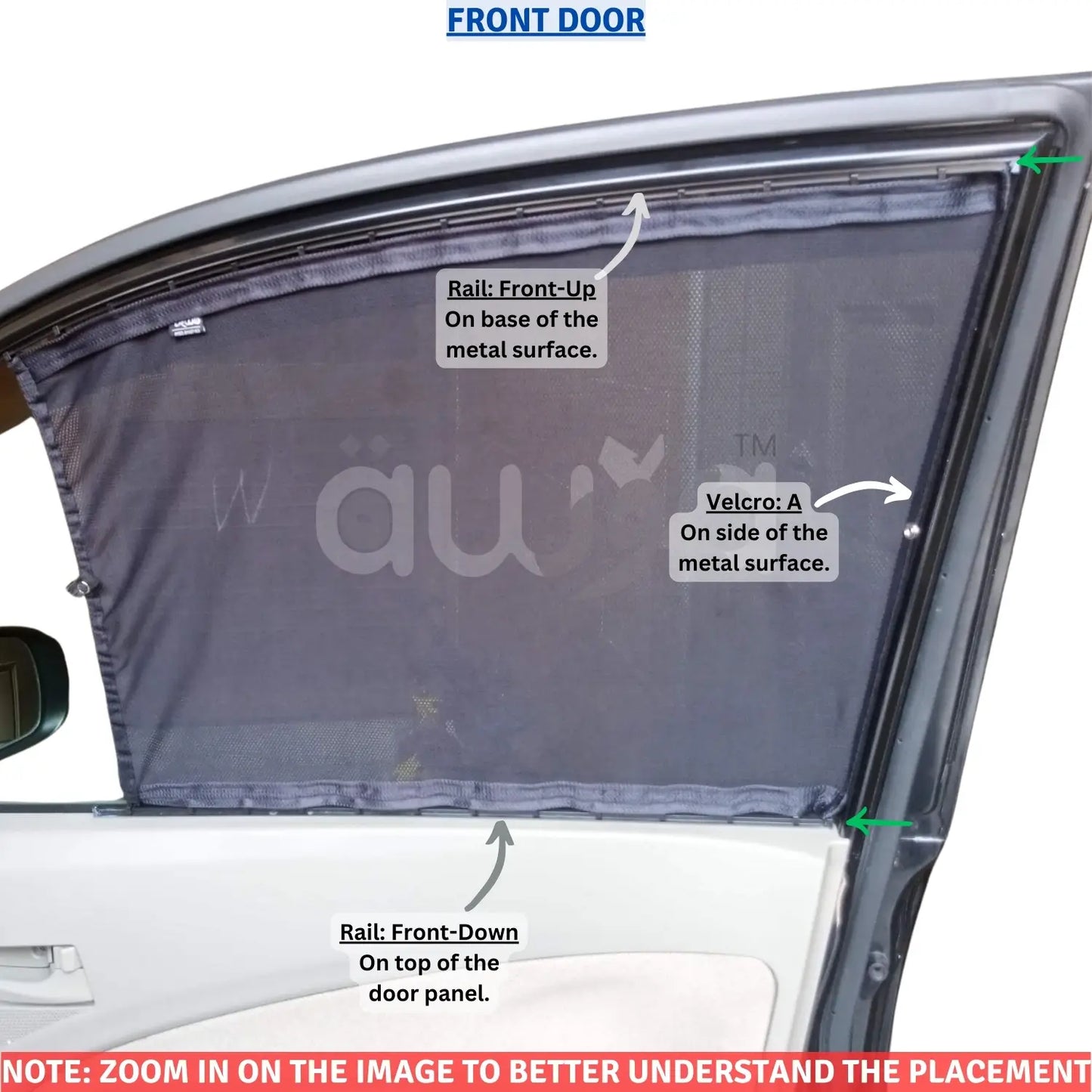 Daihatsu Move Gen4 (2006 - 2010) Curtains