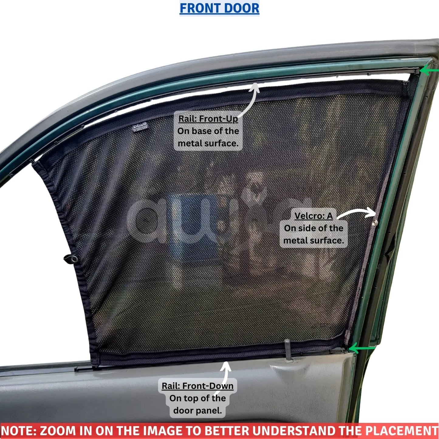 Hyundai Santro Gen1 (1998 - 2000) Curtains