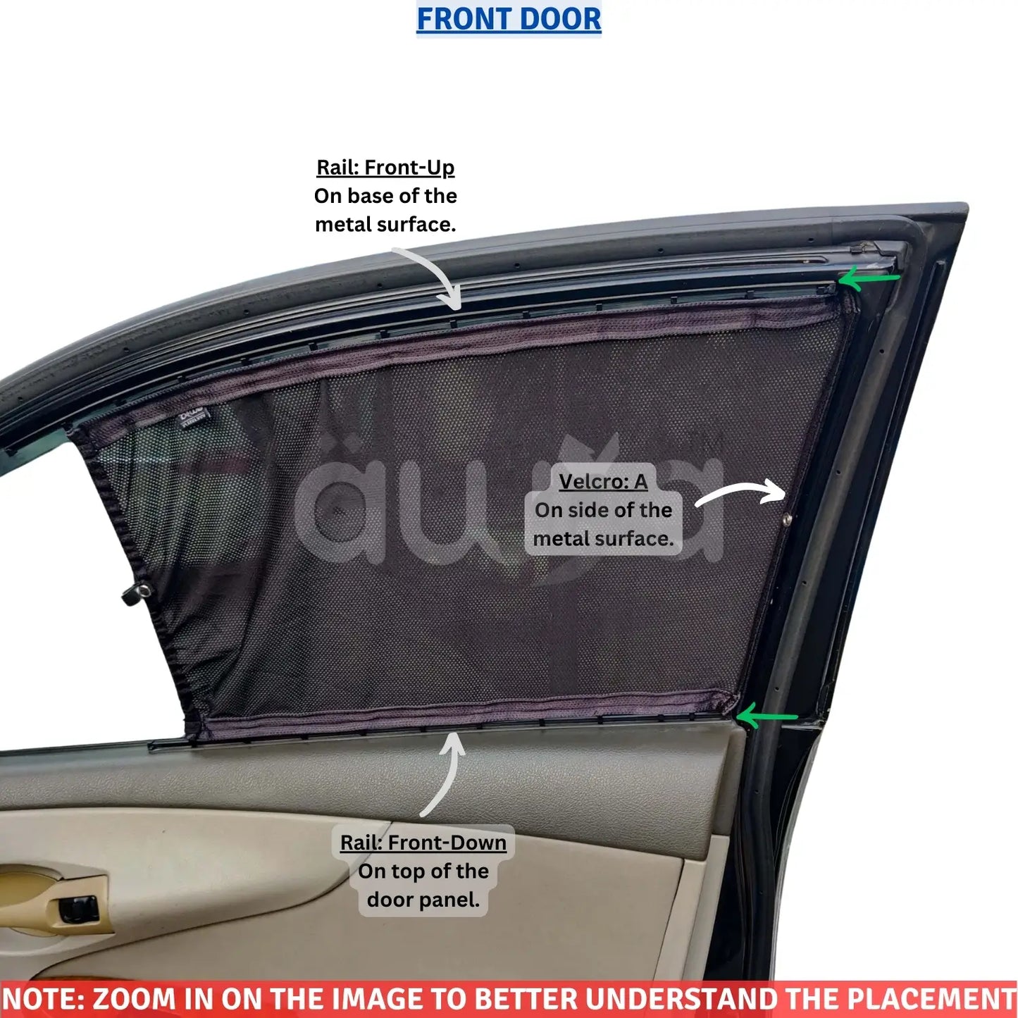 Toyota Corolla Gen10 (2008 - 2014) Curtains