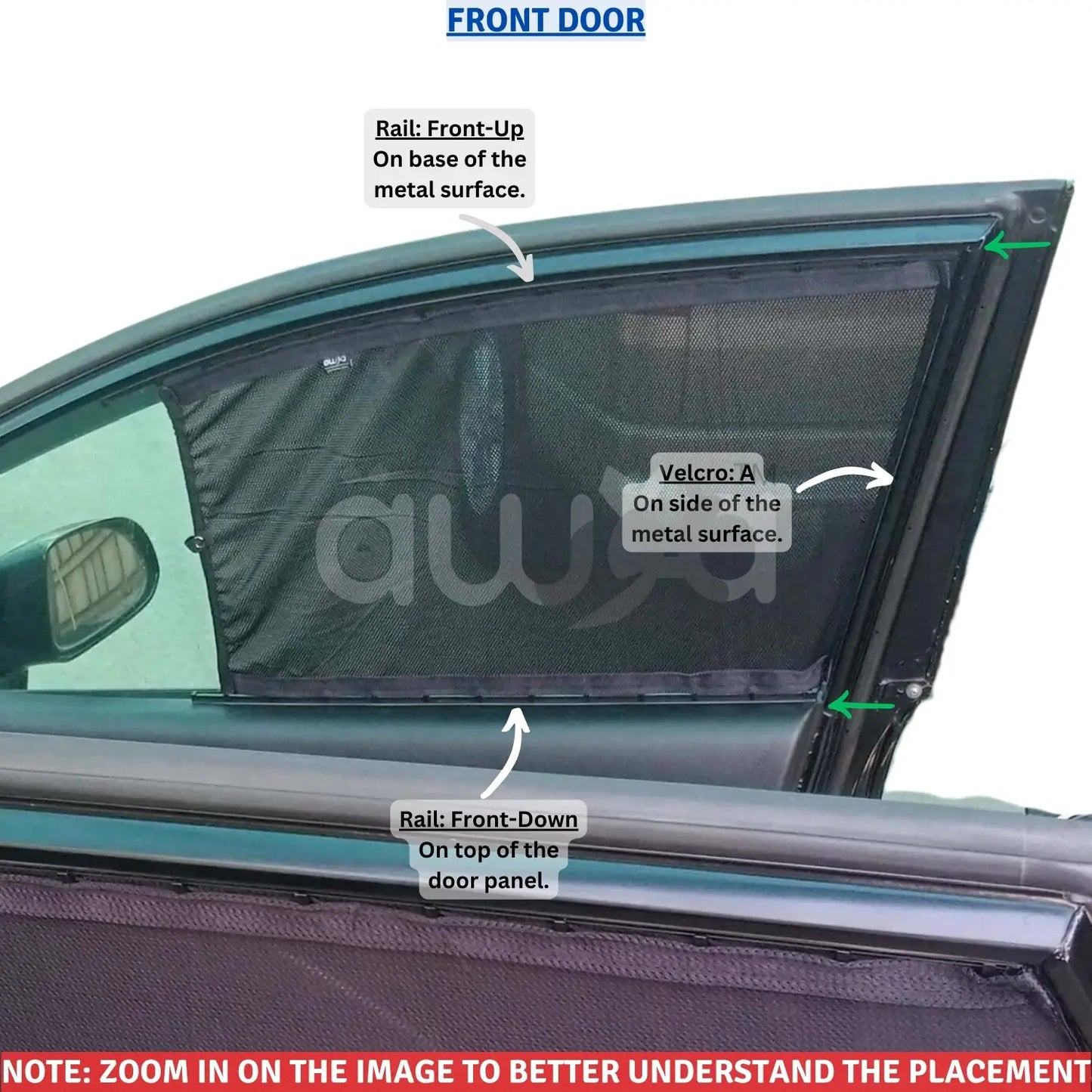 Honda Airwave Gen1 (2006 - 2010) Curtains