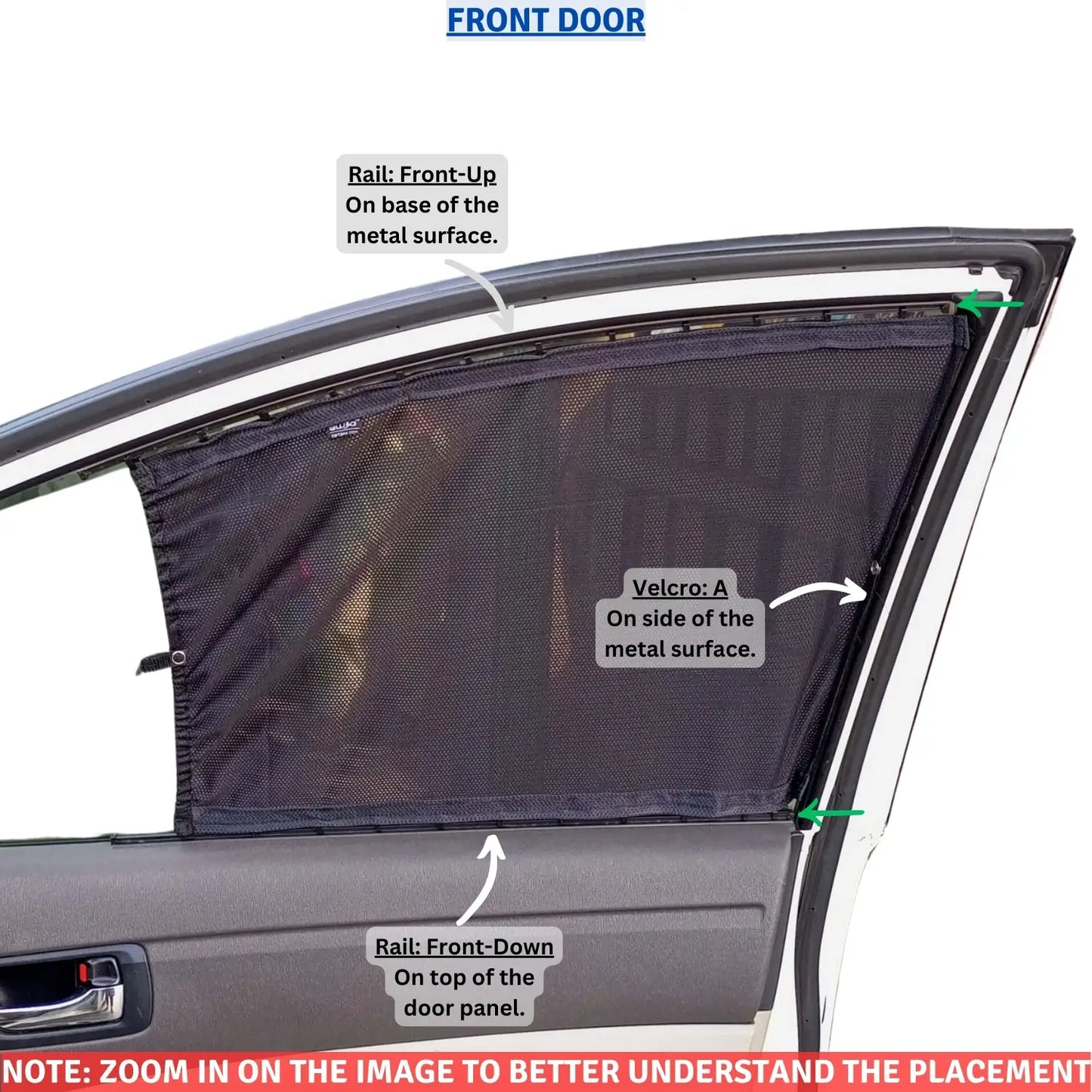 Toyota Prius Gen2 (2003 - 2008) Curtains