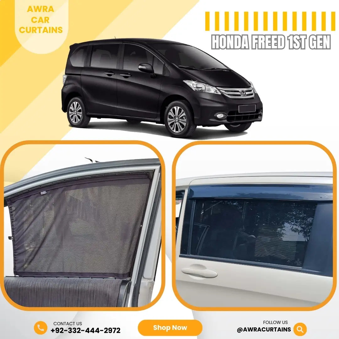 Honda Freed Gen1 (2008 - 2016) Curtains