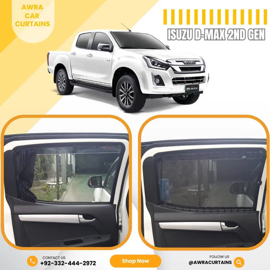 Isuzu D-max Gen2 (2018 - 2023) Curtains