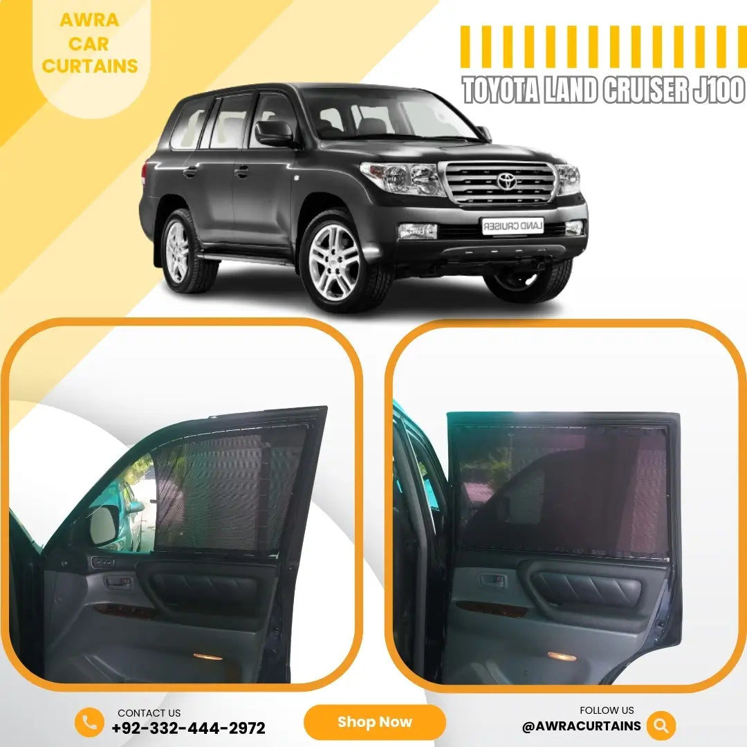 Toyota Land Cruiser J100 (1998 - 2007) Curtains