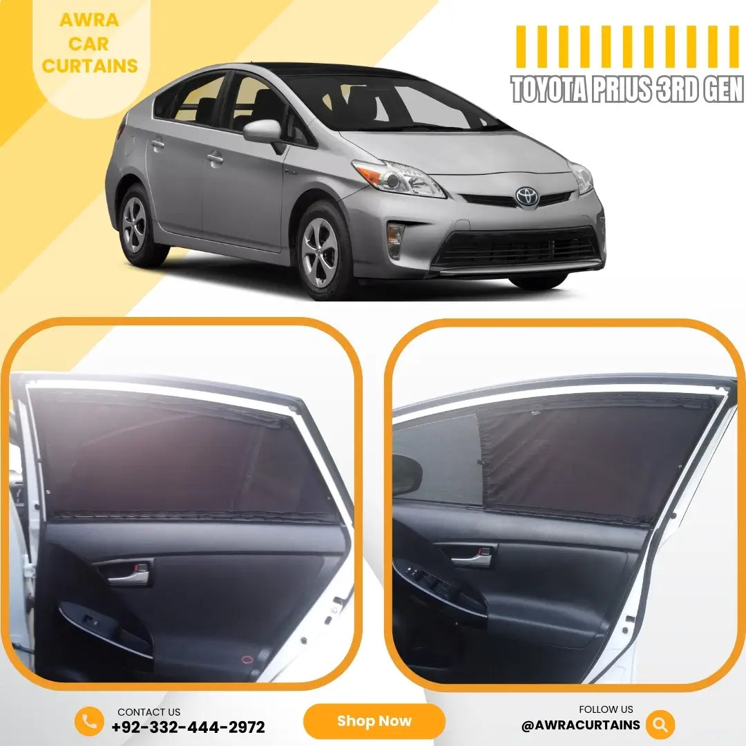 Toyota Prius Gen3 (2009-2015) Curtains