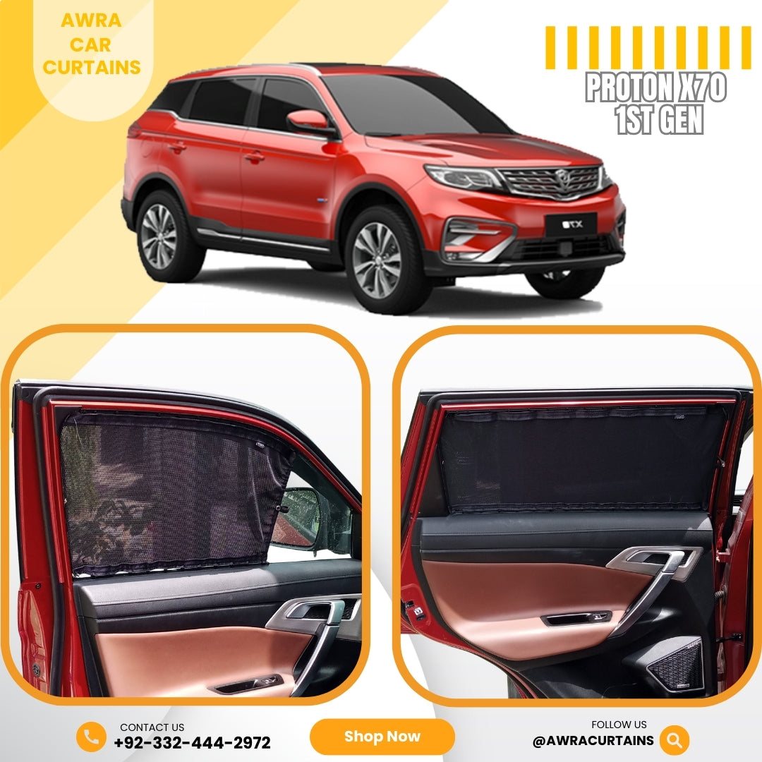 Proton X70 Gen1 (2020 - 2023) Curtains