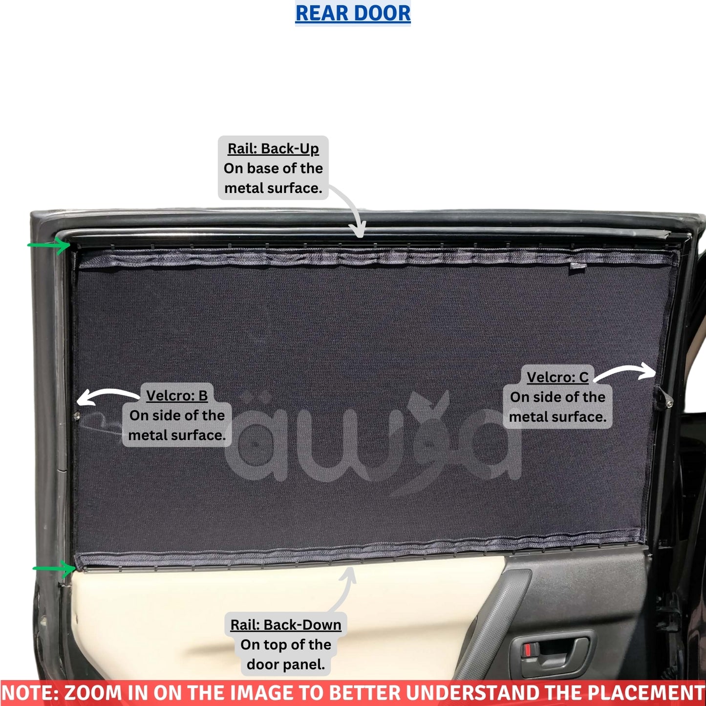 Mitsubishi Pajero Gen4 (2006 - 2021) Curtains