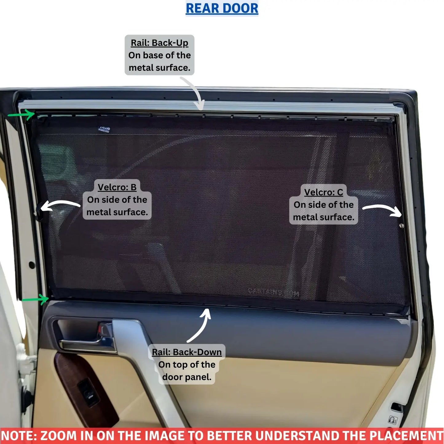 Toyota Prado J150 (2010 - 2023) Curtains