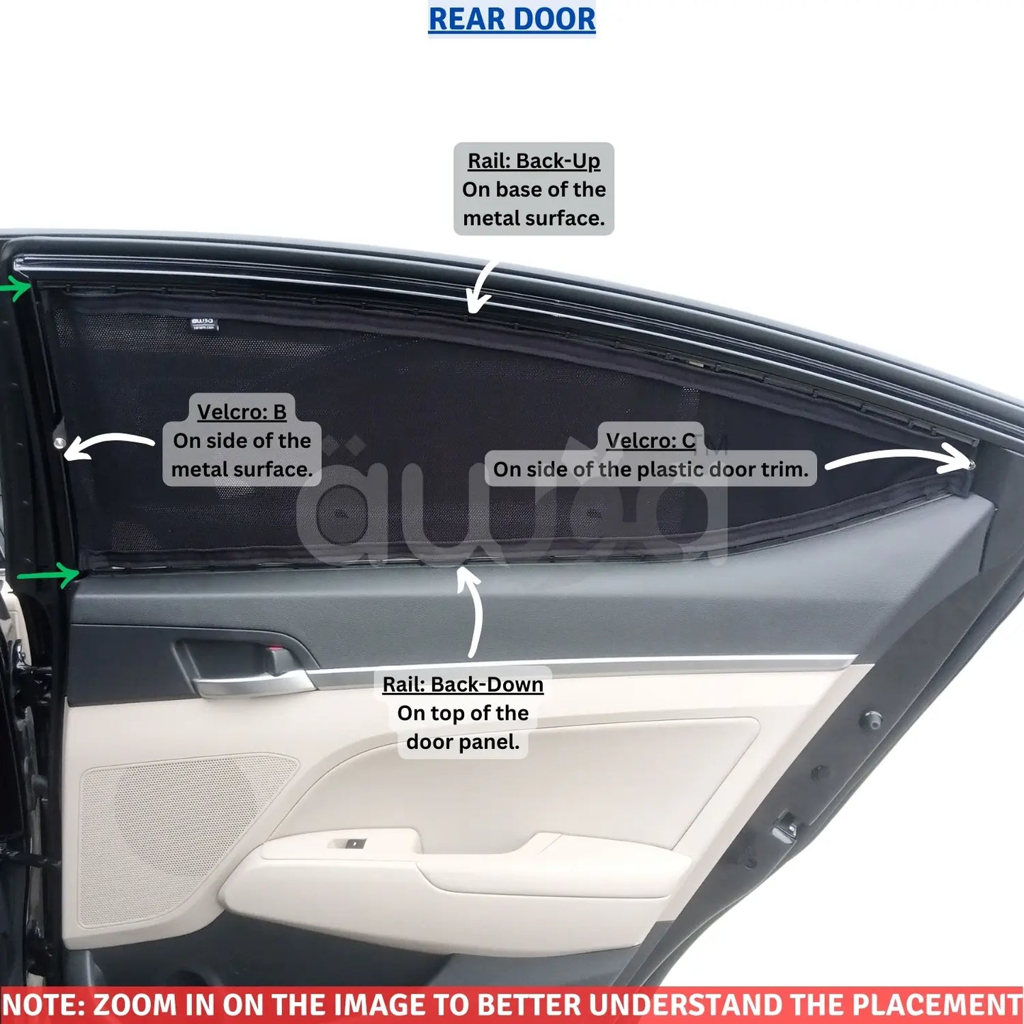 Hyundai Elantra Gen6 (2021 - 2023) Curtains