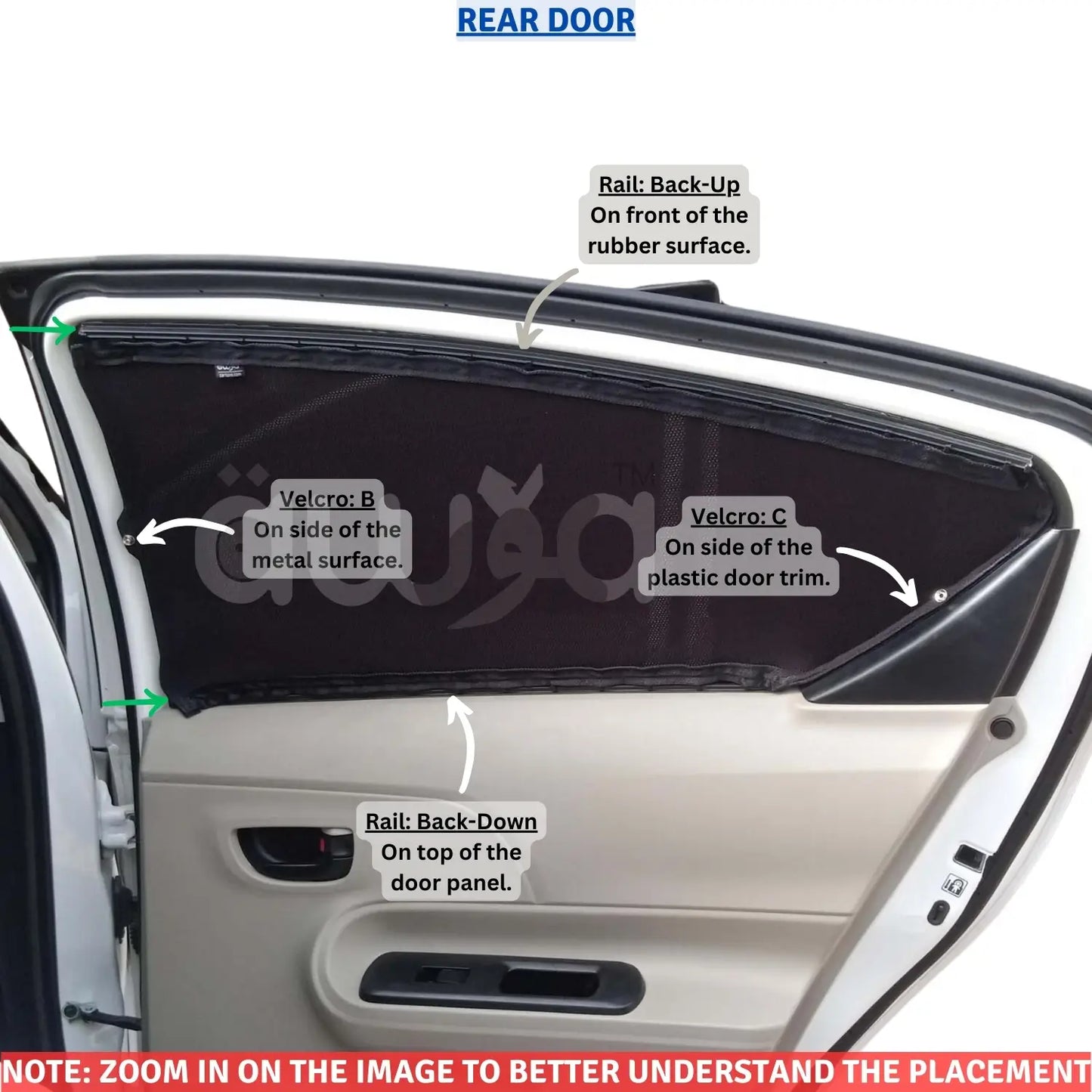 Toyota Aqua Gen1 (2011 - 2021) Curtains