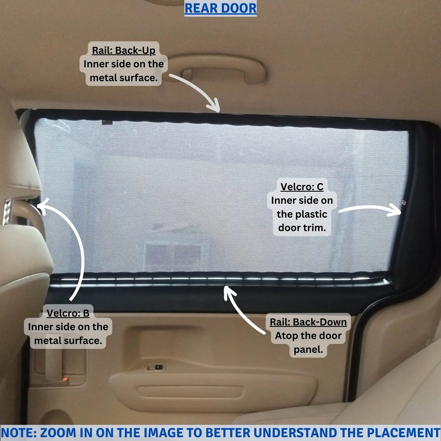 Kia Carnival Gen3 (2018 - 2020) Curtains