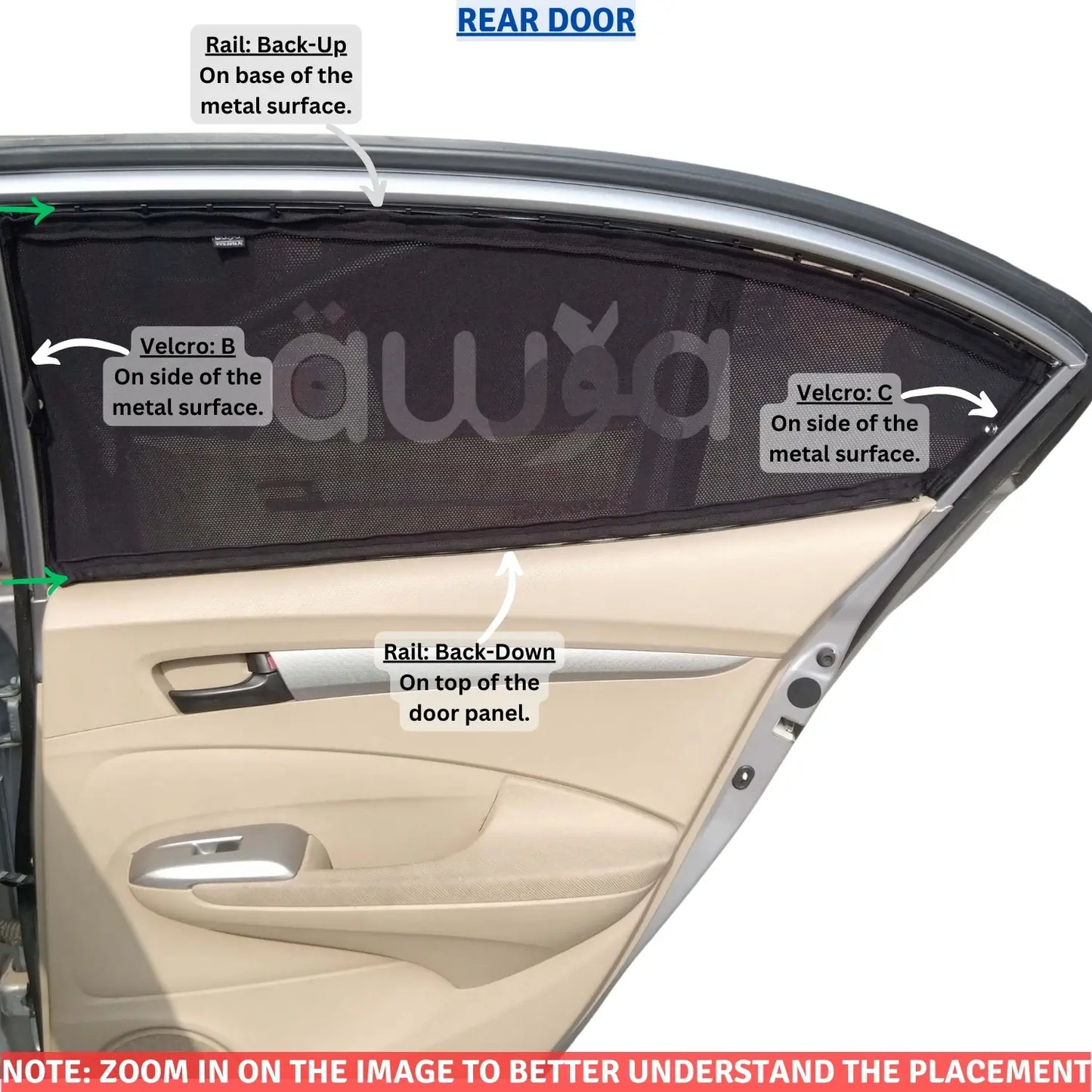 Honda City Gen4 (2002 -2008) Curtains