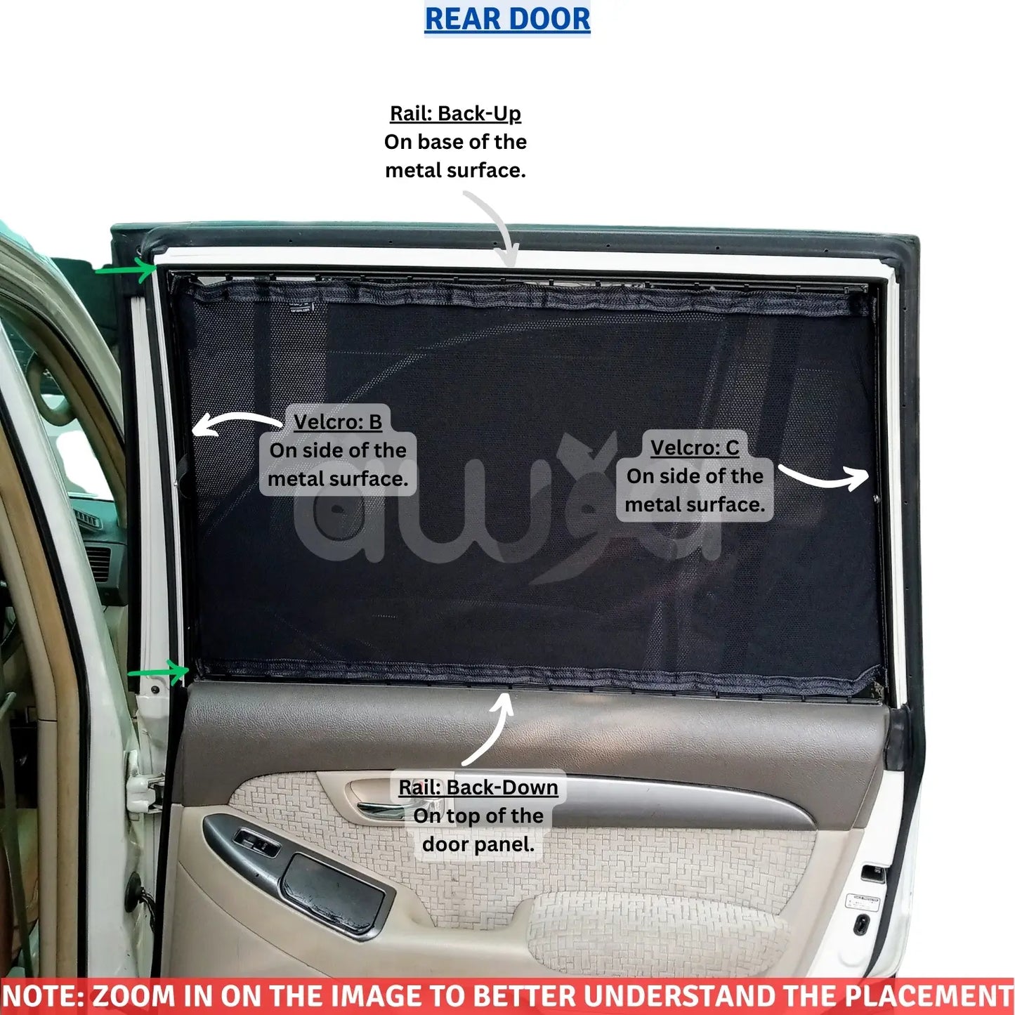 Toyota Prado J120 (2002 - 2009) Curtains