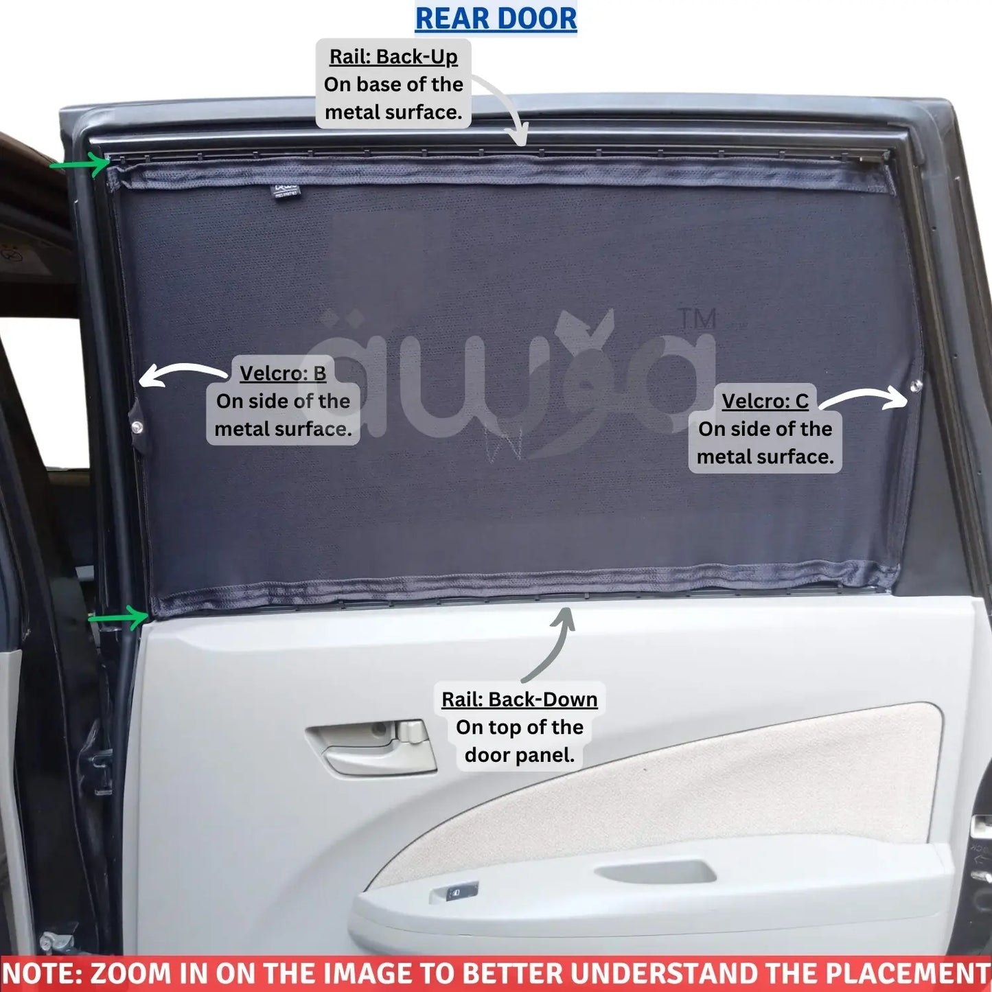 Daihatsu Move Gen4 (2006 - 2010) Curtains