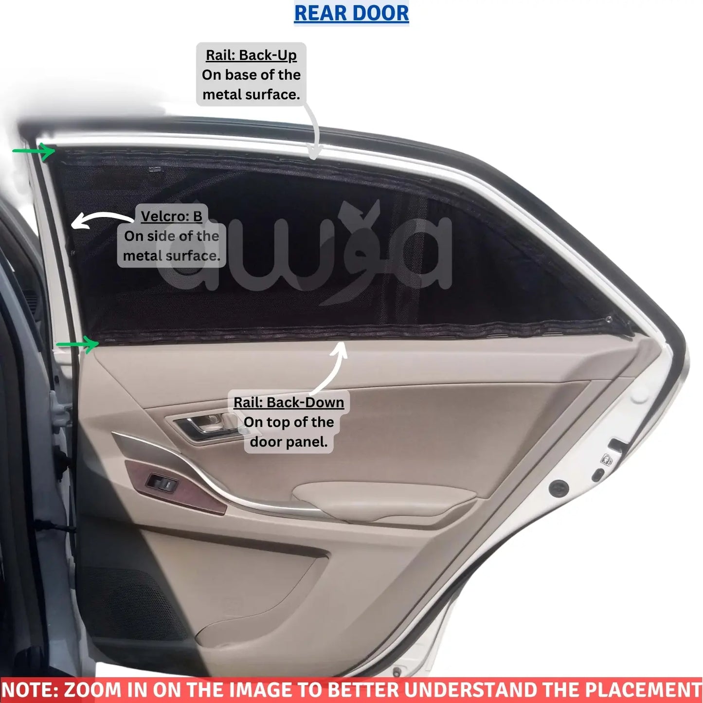 Toyota Premio Gen2 (2007 - 2021) Curtains