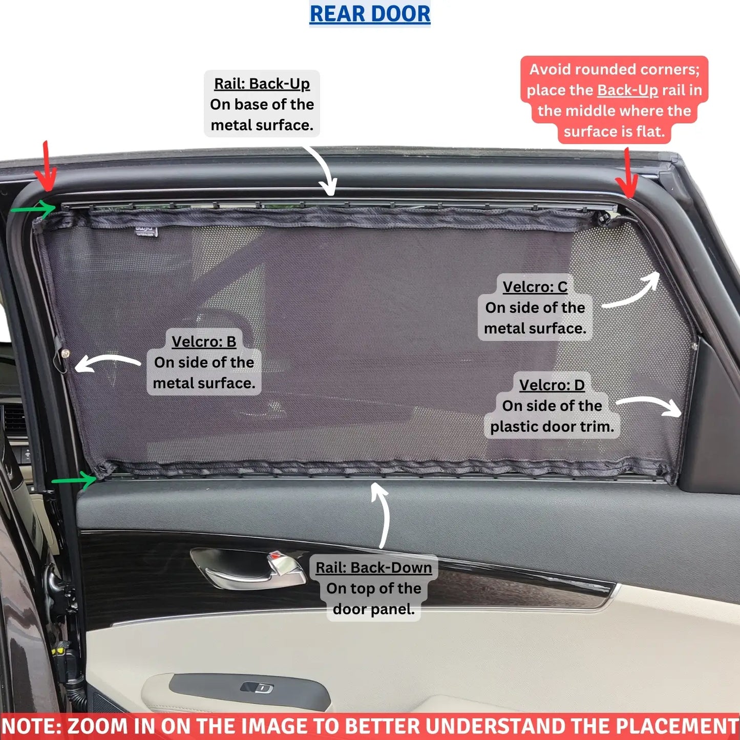 Kia Sorento Gen3 (2021 - 2023) Curtains