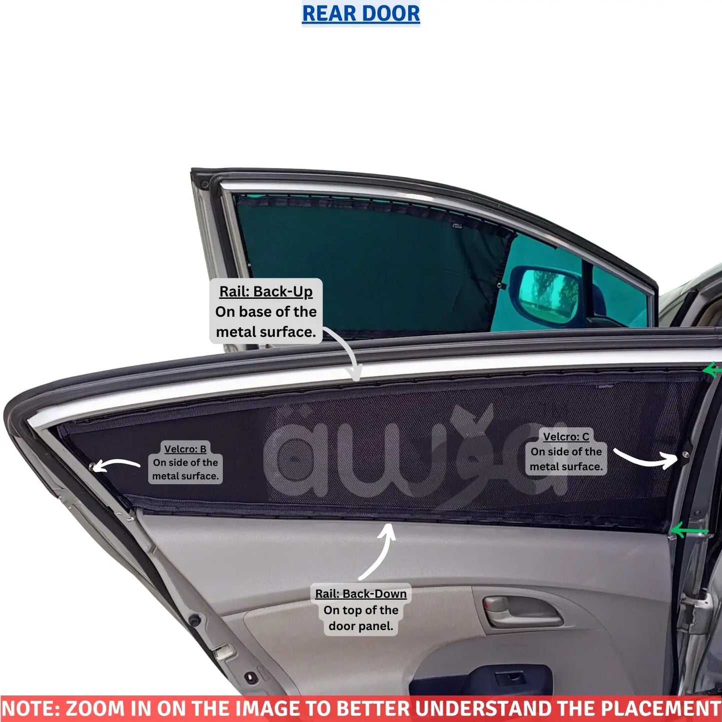 Honda Insight Gen2 (2009 - 2014) Curtains