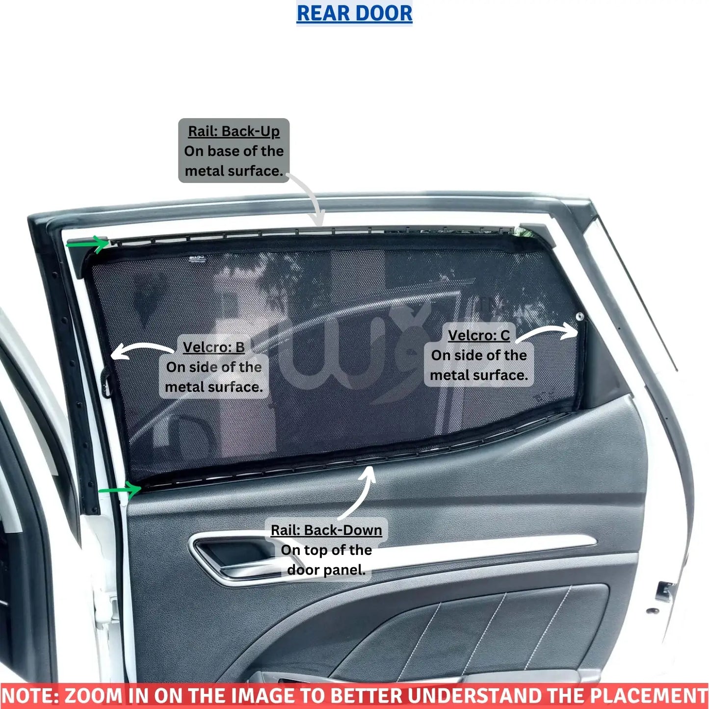 Mg ZS Gen1 (2021 -2023) Curtains