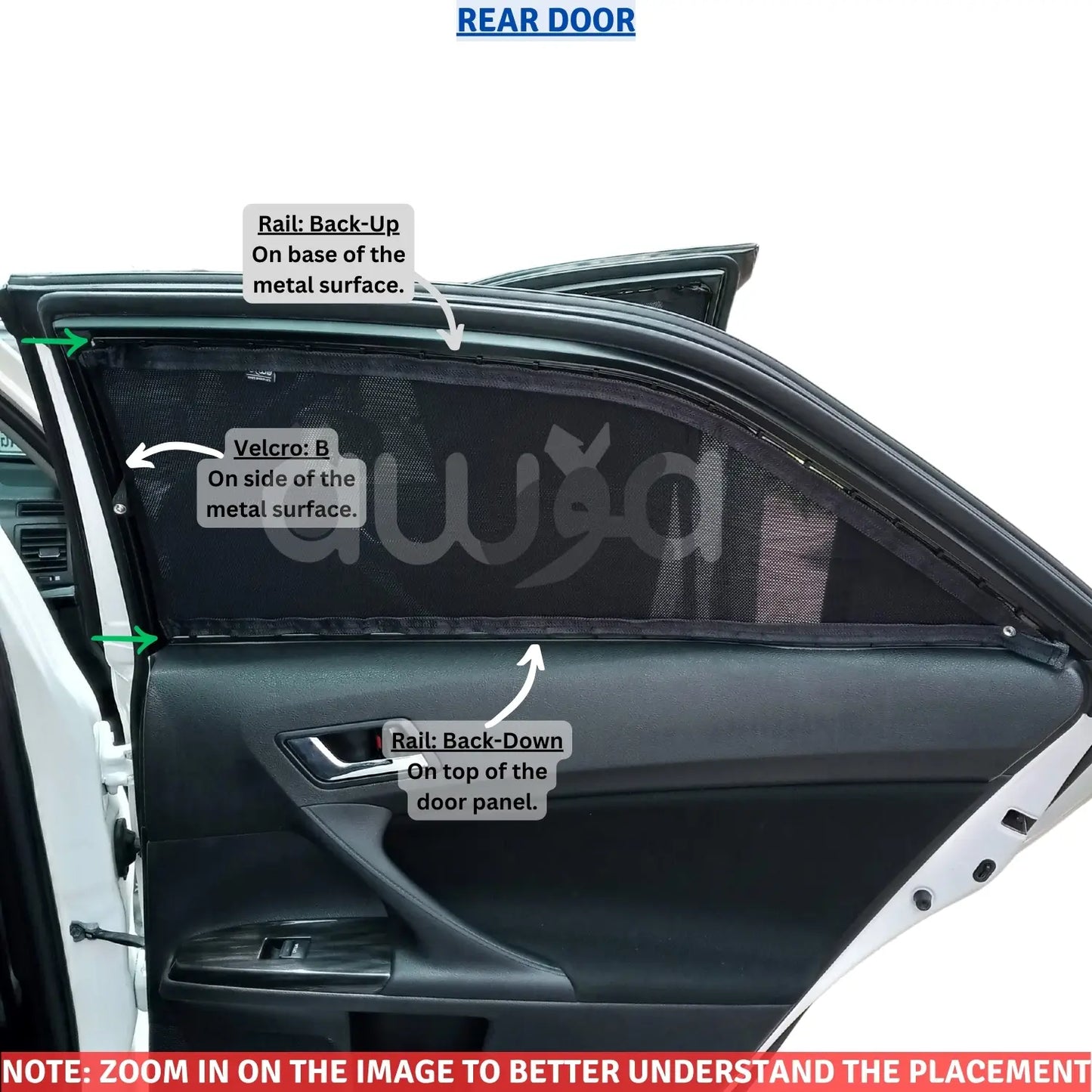 Toyota MarkX Gen2 (2010 - 2017) Curtains